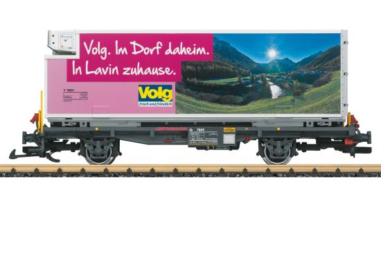 LGB RhB Containerwagen Volg - Kopie