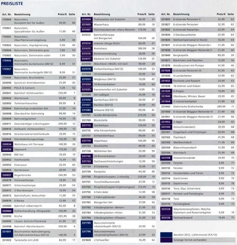 POLA G Gesamtkatalog 2012/2013