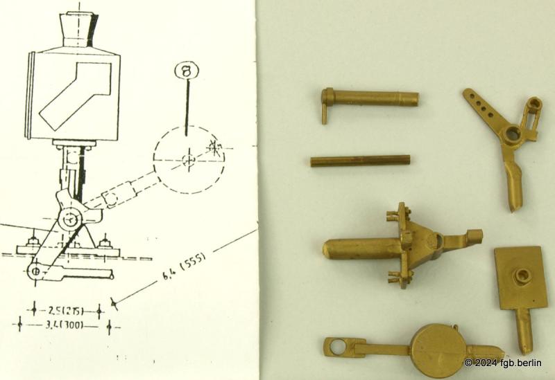 Weichenstellhebel Bausatz